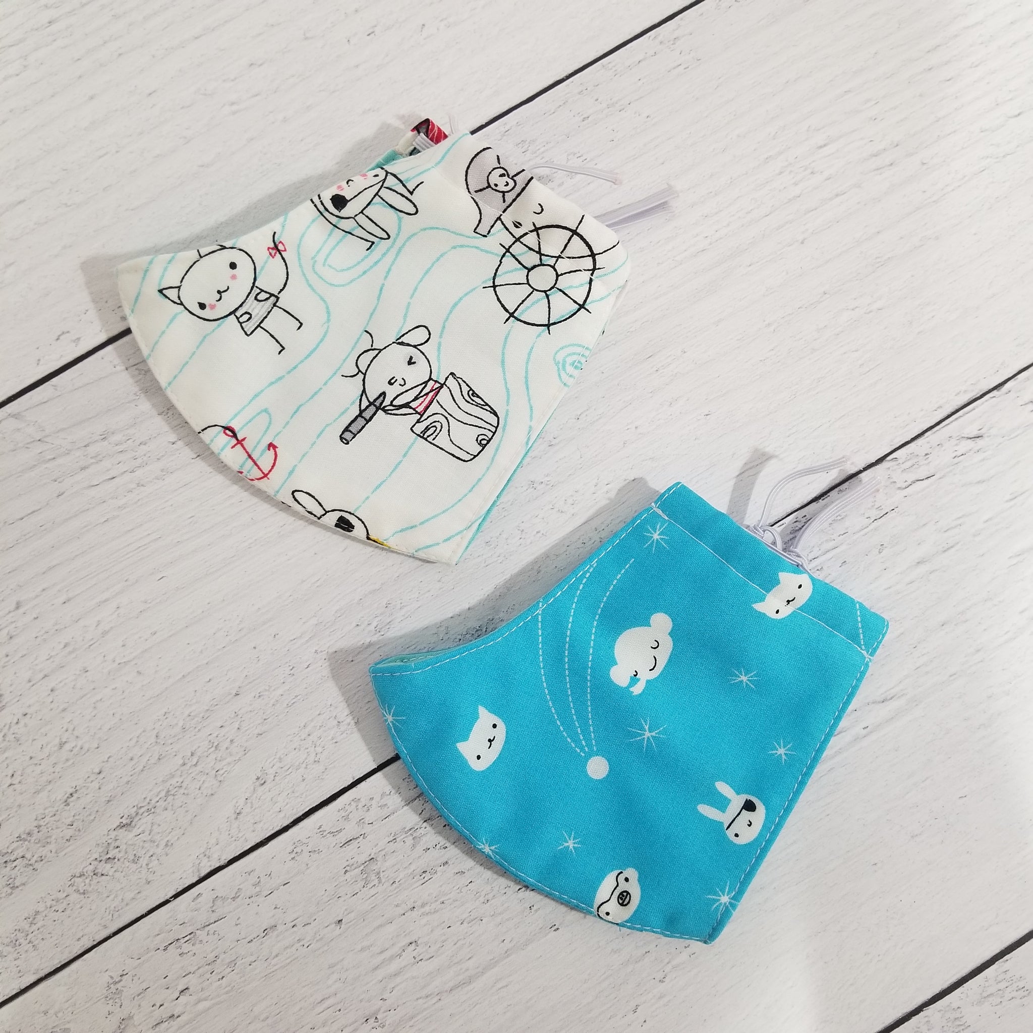 Face Mask - Nautical Monsters