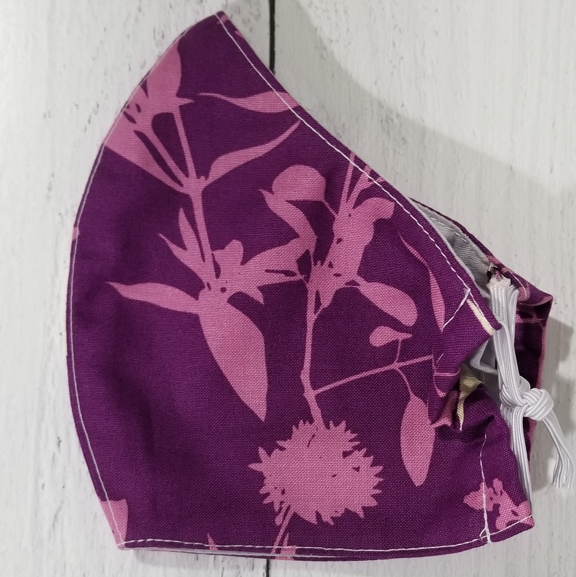 Face Mask - Purple Swallows