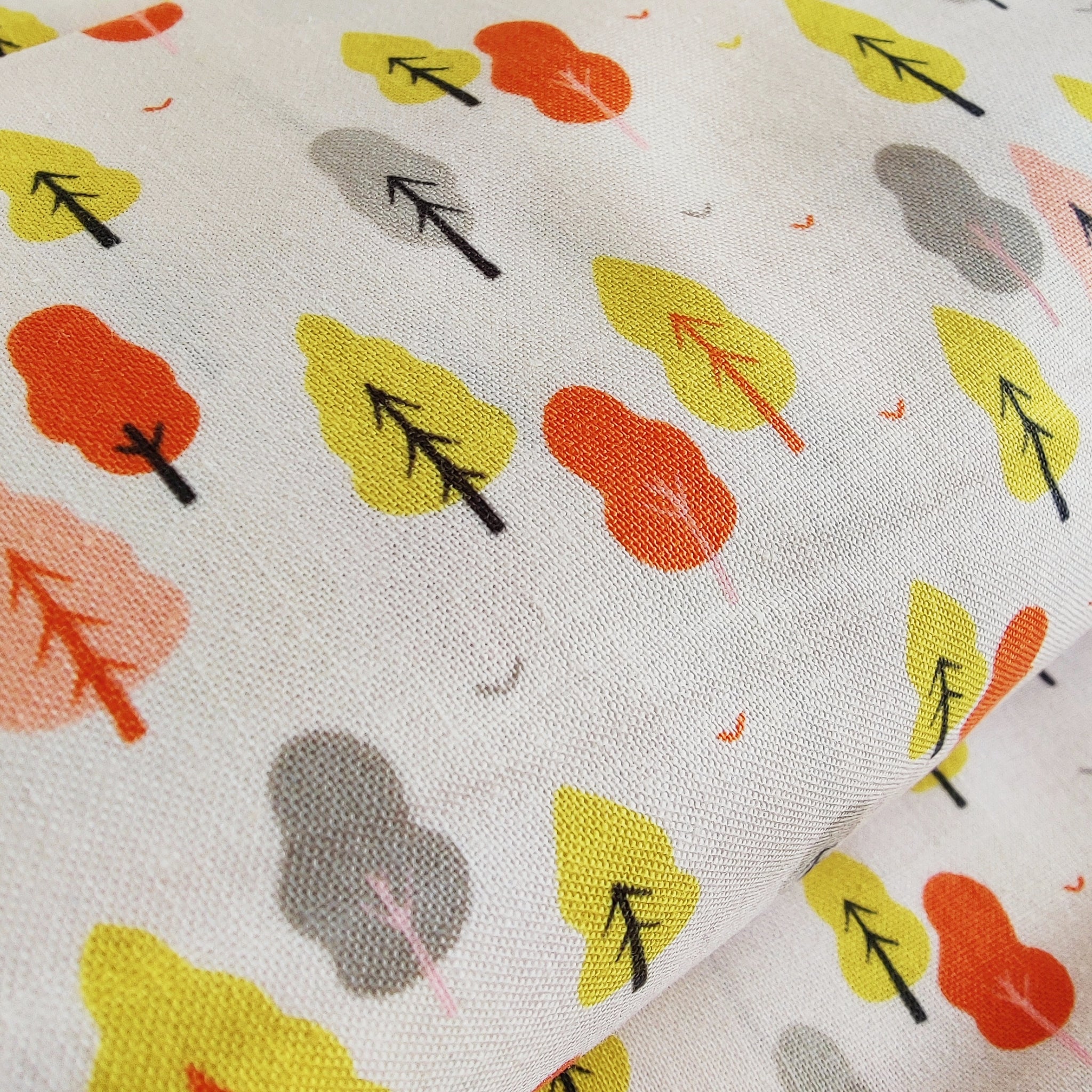 Perfect Day Trees for FIGO Fabric Cotton Fabric by the Half Yard