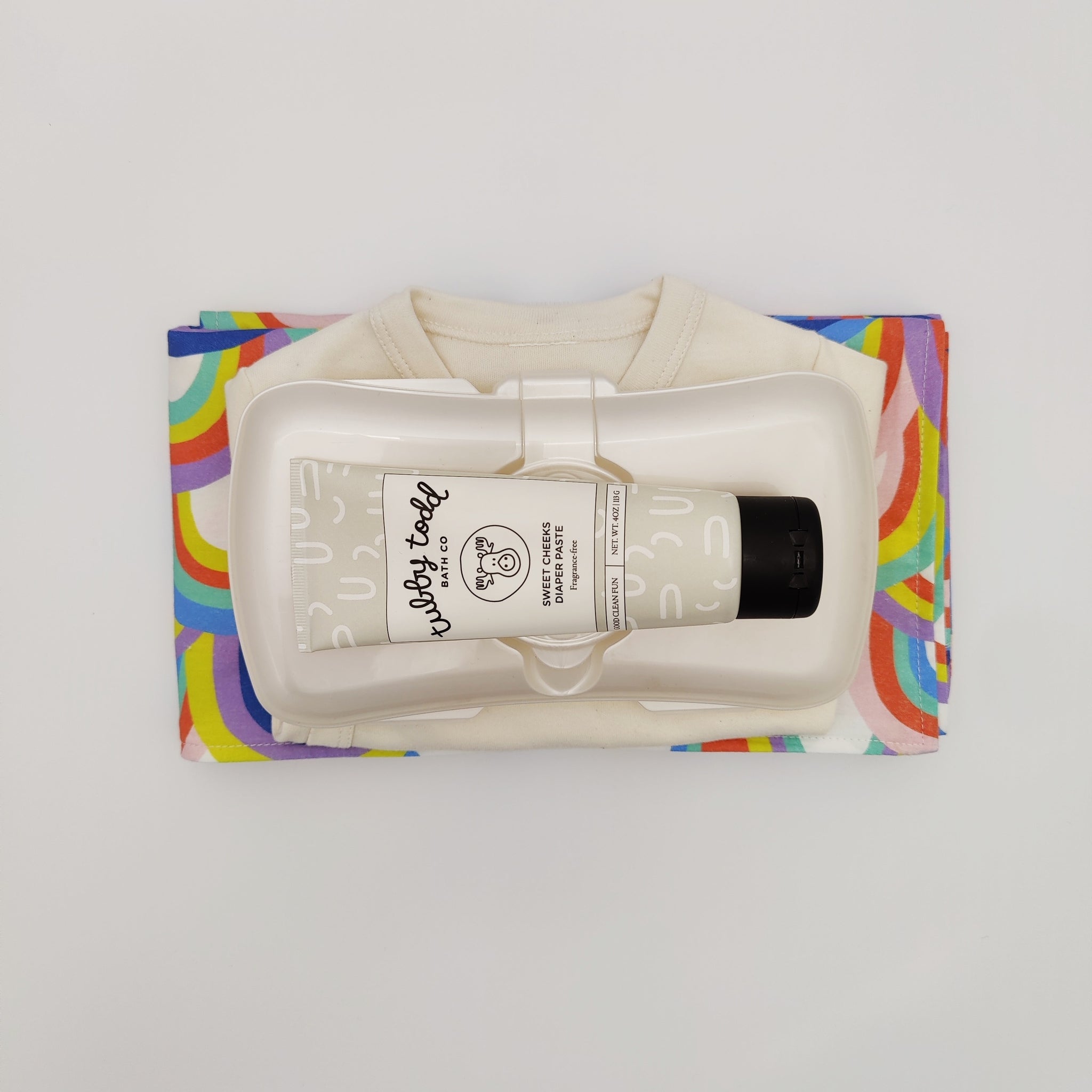 Full Body Changing Pad - Rainbows