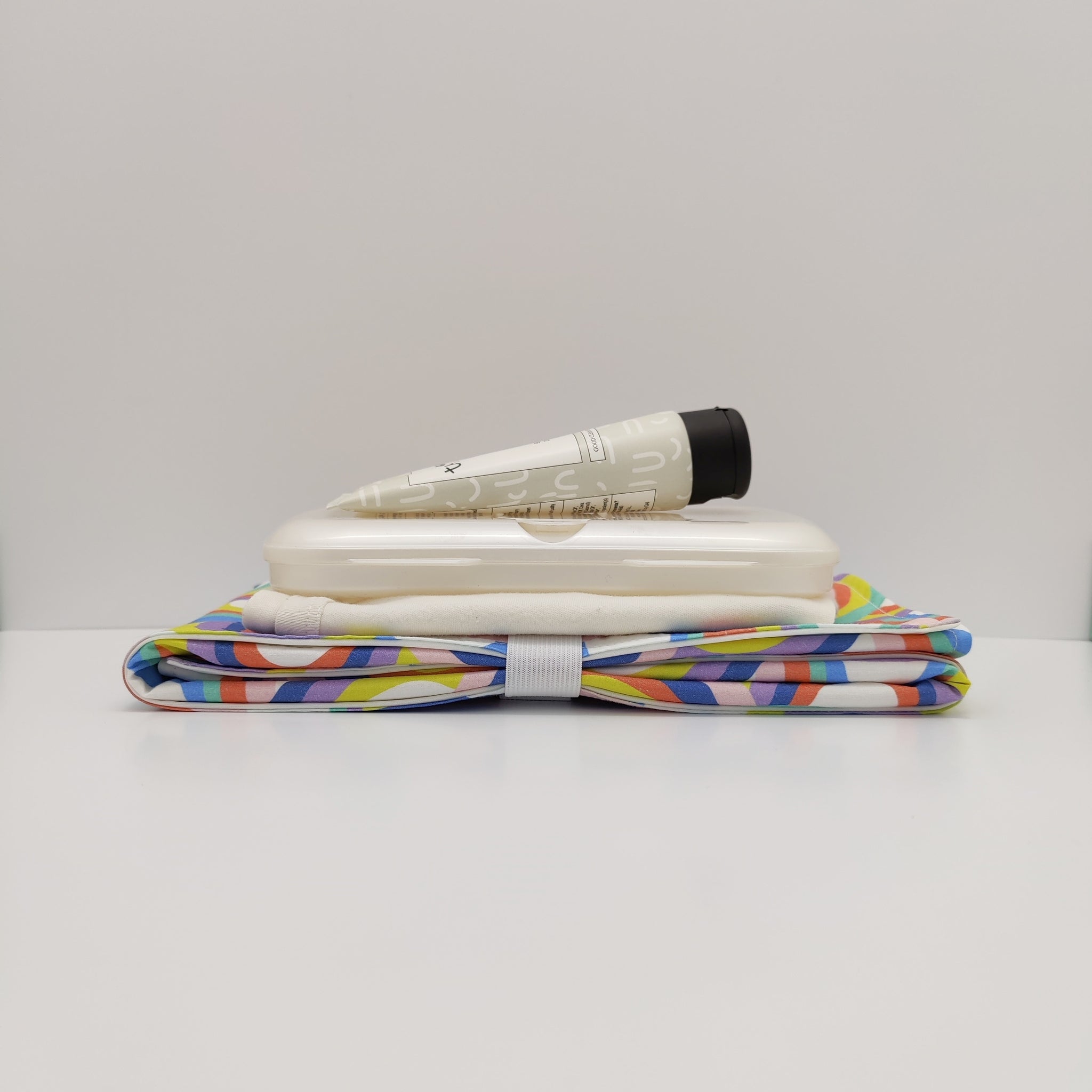 Full Body Changing Pad - Book Club Drawing