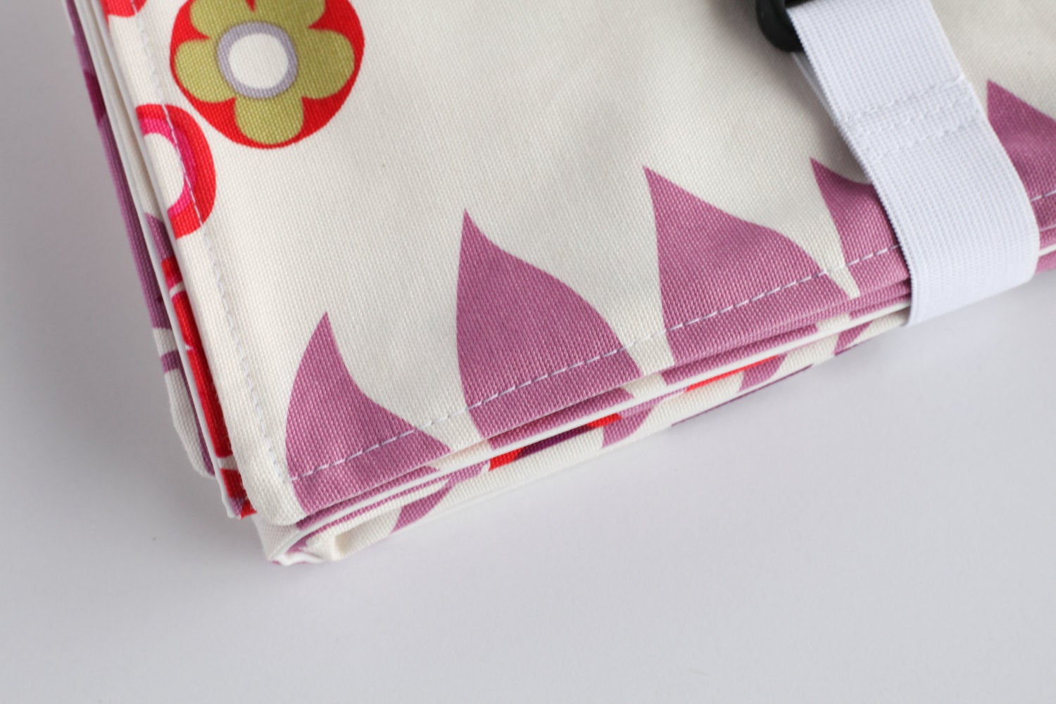 Full Body Changing Pad - Purple Flowers