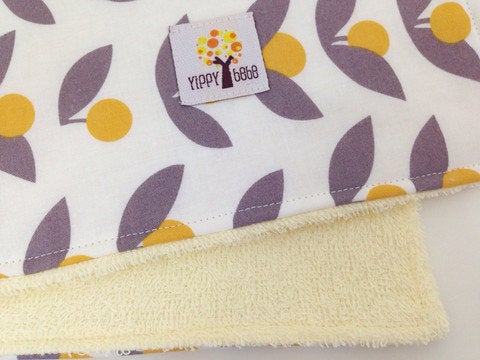 Burp Cloth - Yellow
