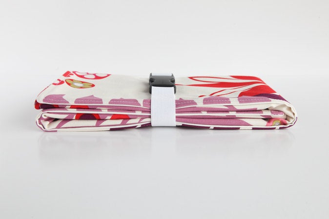 Full Body Changing Pad - Purple Flowers