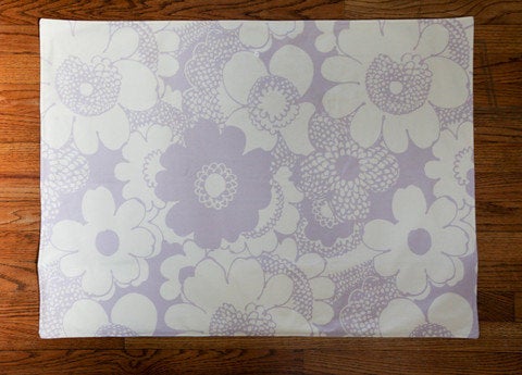 Full Body Changing Pad - Lavender flowers