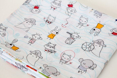 Stroller Blanket - Zoo and Monster Friends