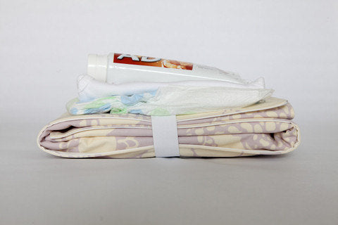 Full Body Changing Pad - Lavender flowers