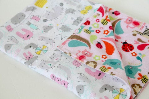 Stroller Blanket - Forest Friends
