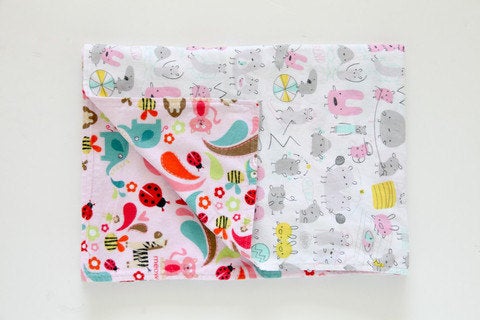 Stroller Blanket - Forest Friends