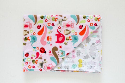 Stroller Blanket - Forest Friends