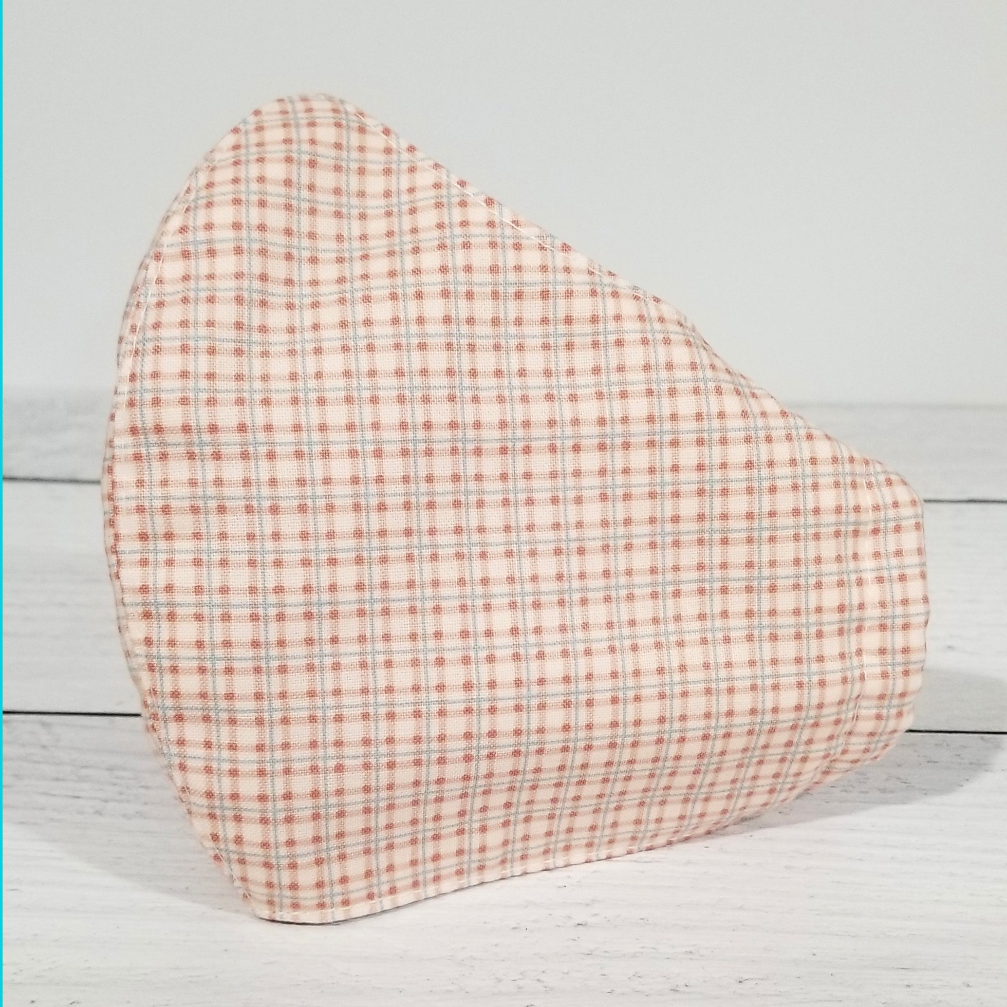 Face Mask - Plaid Pink