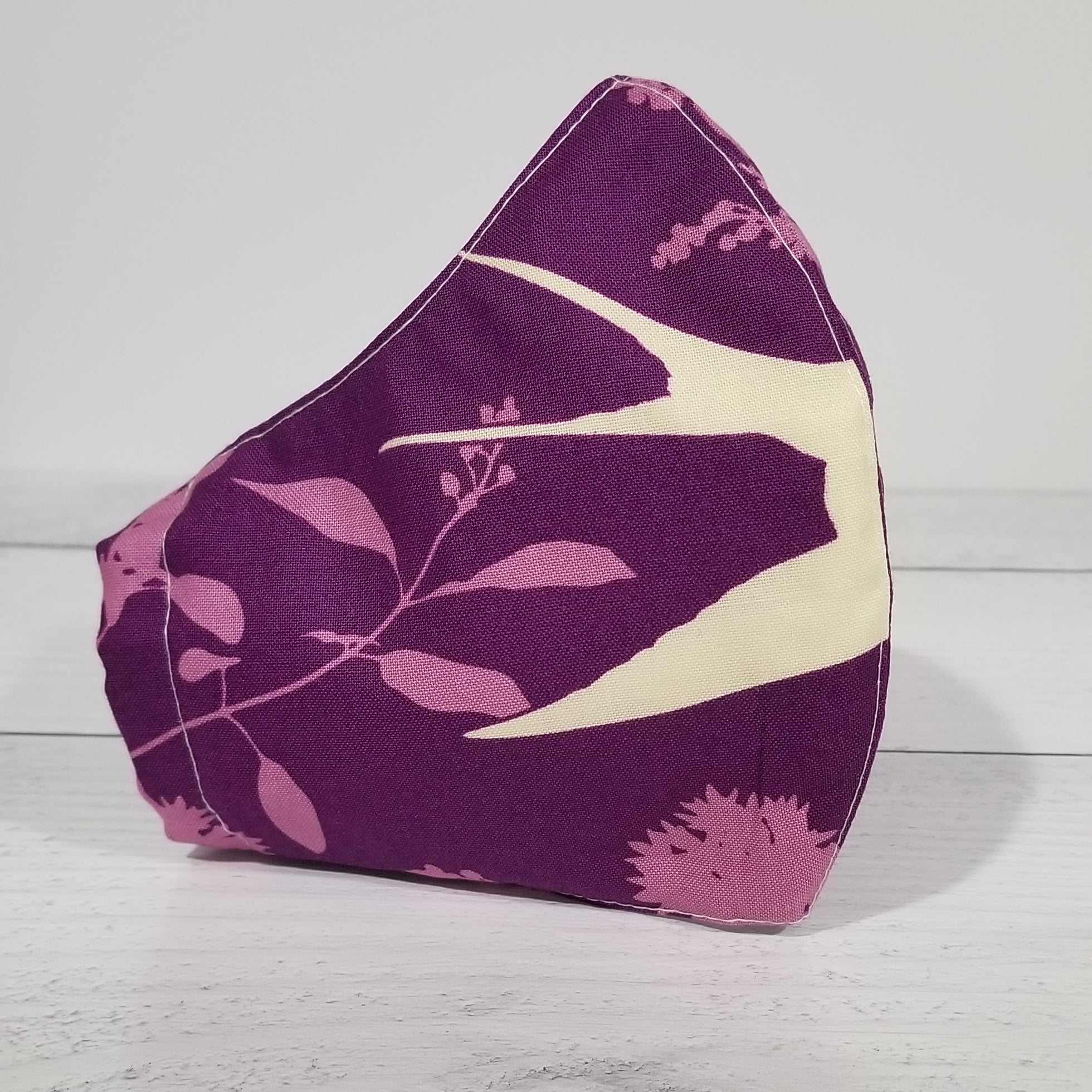 Face Mask - Purple Swallows
