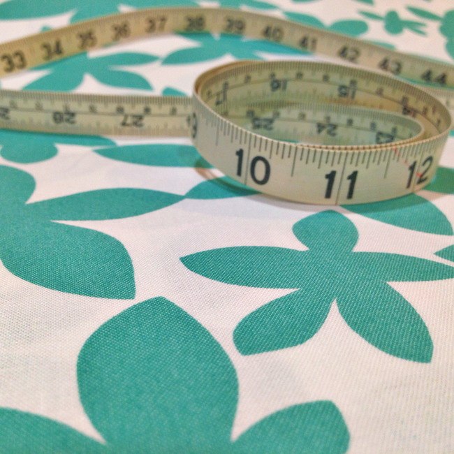 Yippy BeBe NJ fabric store Lotta Jansdotter fabric Glimma Emerald Green Marby Flowers photo
