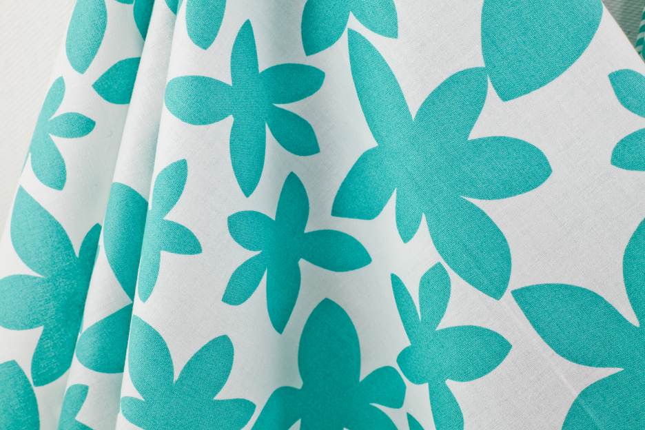 Yippy BeBe NJ fabric store Lotta Jansdotter fabric Glimma Emerald Green Marby Flowers photo