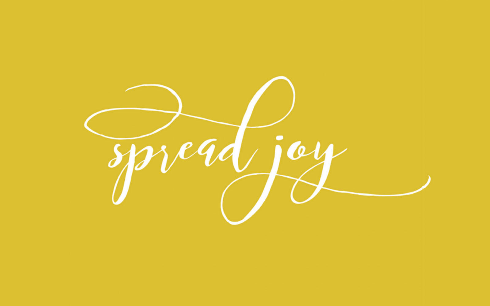 It's Time to Spread Joy
