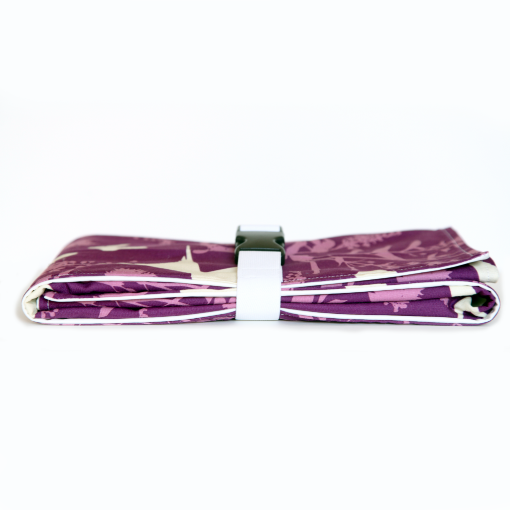 Full Body Changing Pad - Orchid Birds