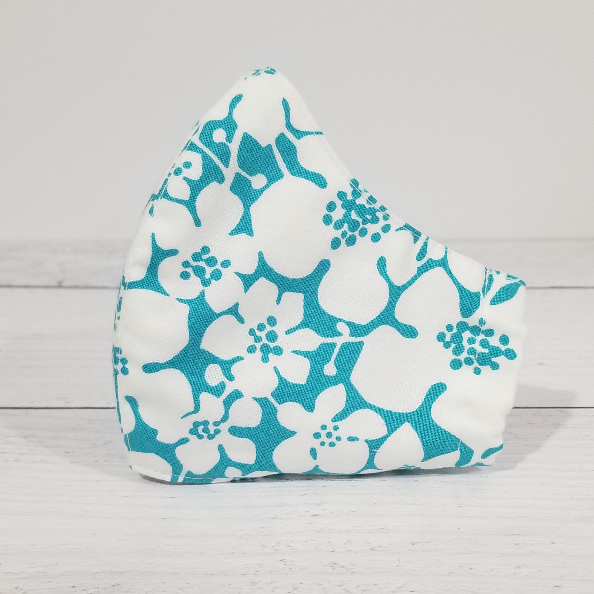 Face Mask - Floral Turquoise