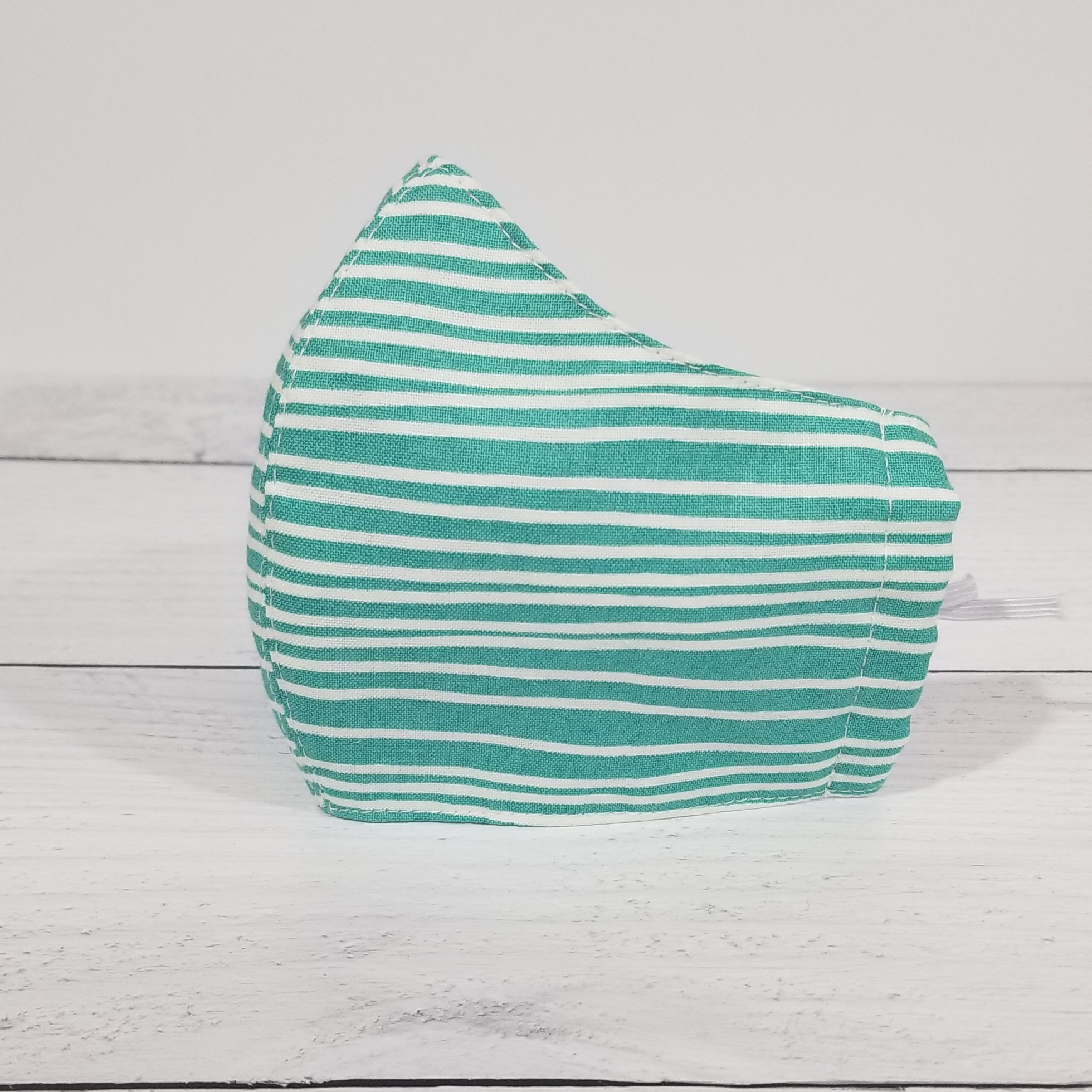Face Mask - Turquoise Stripes